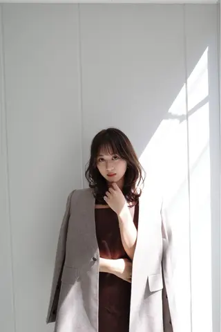 ミディアム SAKURA 原宿所属・なかの たくみのヘアスタイル