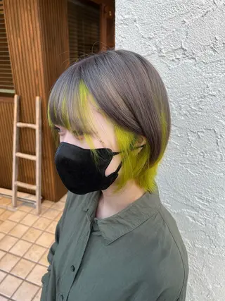 ショート カラー RUB-A-DUB所属・橘田 佳樹のヘアスタイル