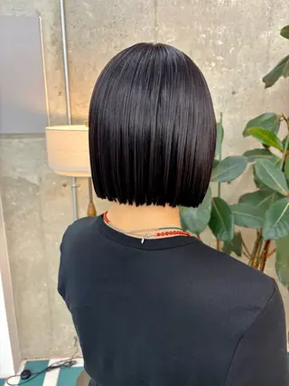 ミディアム AYAKA/名古屋/ 栄/ボブ/透明カラーのヘアスタイル