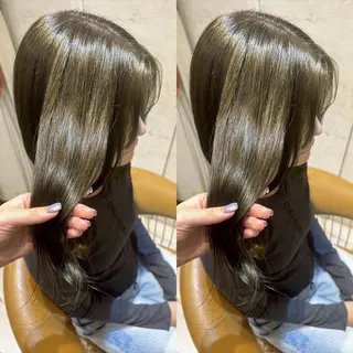 ミディアム 寺田鼓捺/艶髪 /透明感カラーのヘアスタイル