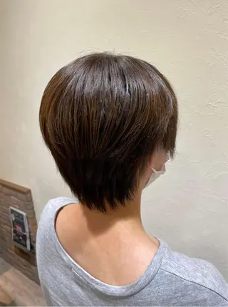 ショート 西山 瑞希のヘアスタイル