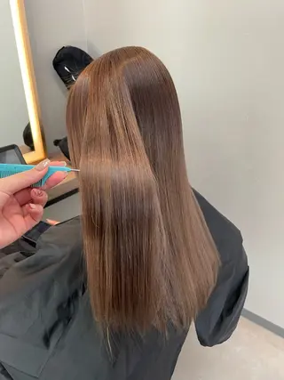 カラー 🫧髪質改善/透明感 カラー/RINAのヘアスタイル
