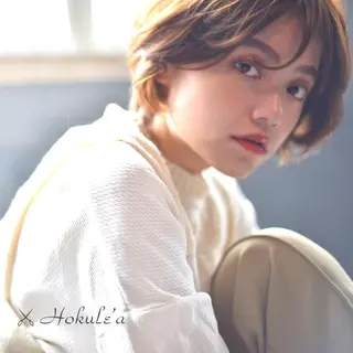 ショート Hokule'a 戸越銀座　向達真季のヘアスタイル