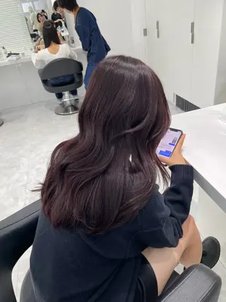 セミロング カラー 💎透明感カラー /kaito💎のヘアスタイル