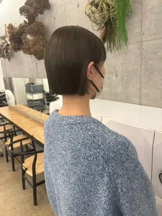 ショート カラー YUTO歴9年 ベージュの透明感得意のヘアスタイル