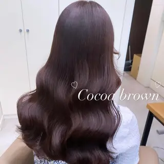ロング カラー ブリーチなしWカラー 🎀韓国ヘア/amiのヘアスタイル