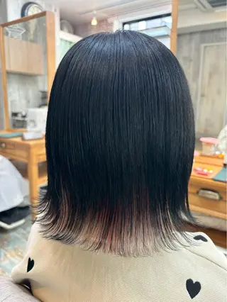 カラー ショート/ボブ️🩵 似合わせ 武田藍花のヘアスタイル