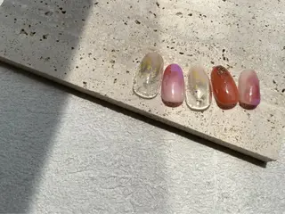 ネイル ⭐︎休業中の練習⭐︎ JNA認定講師髙橋のネイルデザイン