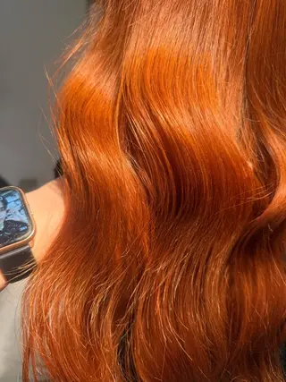 ロング カラー 🫟ブリーチモデル/ 透明感カラー /みきのヘアスタイル