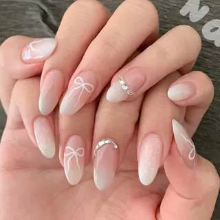 ネイル By moonネイル 🌷ワンホン/韓国風のネイルデザイン