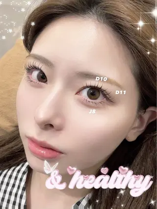 マツエク・マツパ アイラッシュサロンセリナ新宿南口店所属・Serina新宿南口 佐藤のマツエク・マツパデザイン