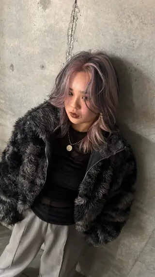 ミディアム SALOWIN 原宿 IL Salice ３F所属・失敗したくない方へ Inoue Kahoのヘアスタイル