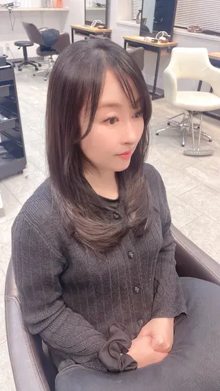 ミディアム neaf【六本木】所属・愛され/ミディアム 六本木/佐藤ゆり🎀のヘアスタイル