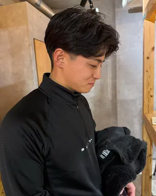 ショート パーマ LIT所属・小平 寧々のヘアスタイル