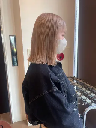 ミディアム 平井 よし乃のヘアスタイル