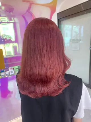 ミディアム カラー パーマ ヘアアレンジ メンズ 🤍透明感カラー🤍 ブリーチ🤍AINEのヘアスタイル