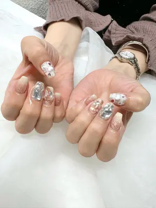 ネイル Cibelle 梅田茶屋町店所属・Cibelle 🤍村岡のネイルデザイン