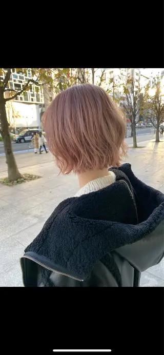 ショート カラー ヘアアレンジ 【代表】 たき〜のヘアスタイル