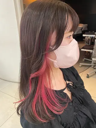 ロング カラー MAQUIA横浜店 🎀Hina🩰🩷のマツエク・マツパデザイン