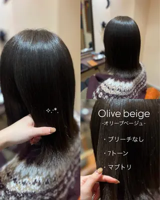 ミディアム minami🌿‬ 透明感カラー🫧のヘアスタイル