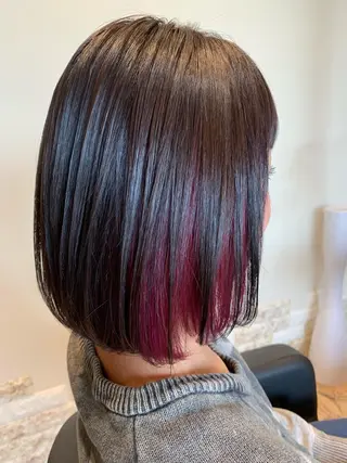 ミディアム カラー 関口 友行のヘアスタイル