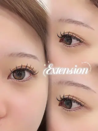 マツエク・マツパ N a t s u m e 🎀🌙のマツエク・マツパデザイン