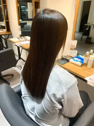 ロング パーマ Dears 香芝店所属・関 優希のヘアスタイル