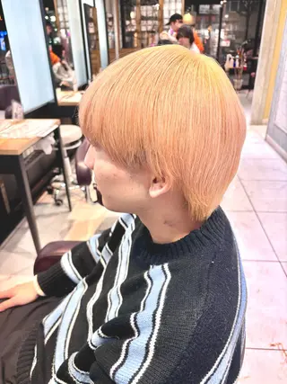 カラー メンズ 韓国風/メンズ アイブロウワックスの眉毛・アイブロウイメージ