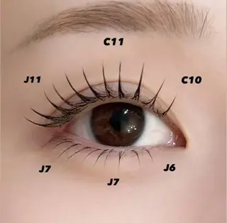 マツエク・マツパ 🩵memelu 三ノ宮店🩵のマツエク・マツパデザイン