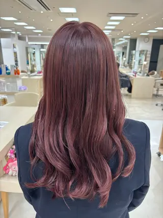 カラー 🎀暖色カラー/透明 感カラー/ひな🎀のヘアスタイル