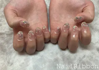 ネイル ネイルリボン 石田のネイルデザイン