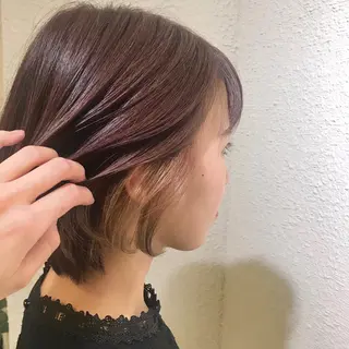 ショート カラー 透明感カラー/ 寺田千雅子のヘアスタイル