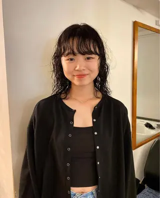 ミディアム パーマ 🌿ボブ パーマ高橋啓太🌿のヘアスタイル