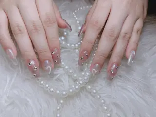 ネイル H3 Nail Tsuki🦋💙のネイルデザイン