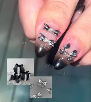 ネイル GO TODAY シェアサロン 渋谷Amiu店所属・渋谷ネイル🎀 y2k/海外ネイルのネイルデザイン