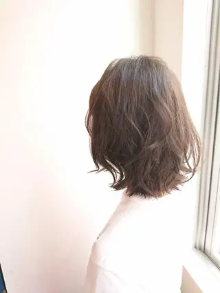 ミディアム カラー TOWA 野村　コウダイのヘアスタイル
