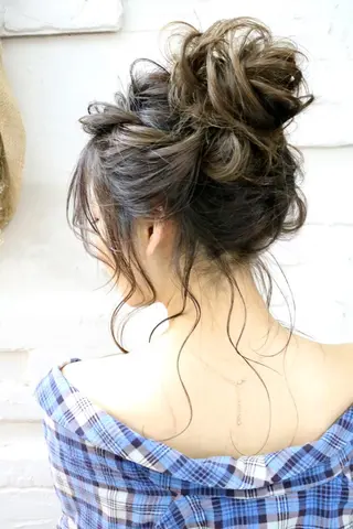 セミロング まつパ・ヘアセット ♡Chinami♡のマツエク・マツパデザイン