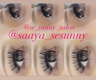 マツエク・マツパ SESUNNY セサ二ー　SAYAのマツエク・マツパデザイン