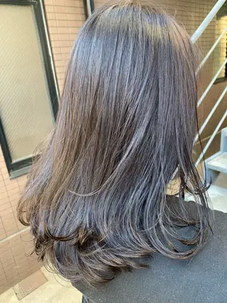 セミロング カラー DUMBO所属・【完全マンツー 恵比寿】佐藤 翔のヘアスタイル