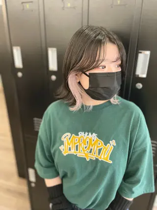 ショート カラー kahuli  hair Ulu 「カーフリヘアウル」所属・鎗田 健のヘアスタイル