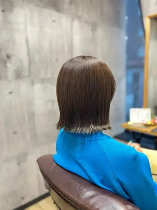 ミディアム カラー 艶髪🌈ムラカミ サキのヘアスタイル