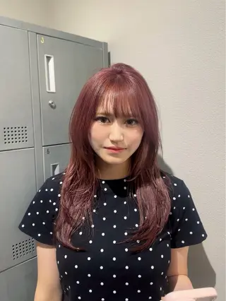 ロング 透明感カラー/レイ ヤーカット/KaHoのヘアスタイル