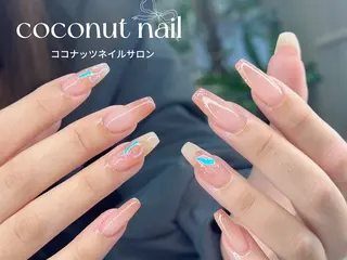 ネイル 神田 ココナッツのネイルデザイン