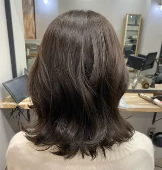 ミディアム メンズカット/パーマ 艶カラーTAIGA︎のヘアスタイル