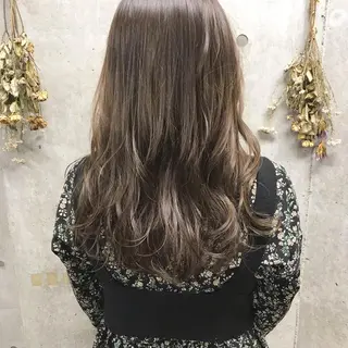 ロング カラー ヘアアレンジ clan所属・Satsuki ✂︎♡のヘアスタイル