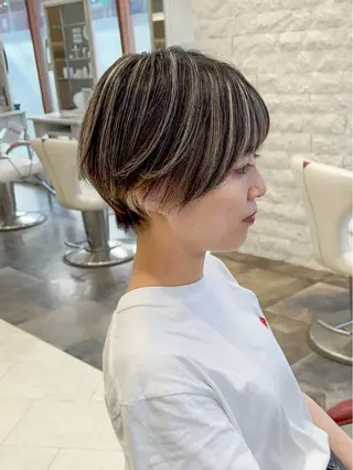 ショート りきまる けんとのヘアスタイル