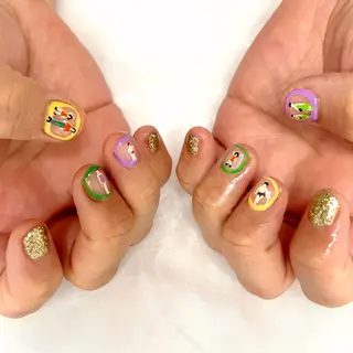 ネイル ぽっぷん satomiのネイルデザイン