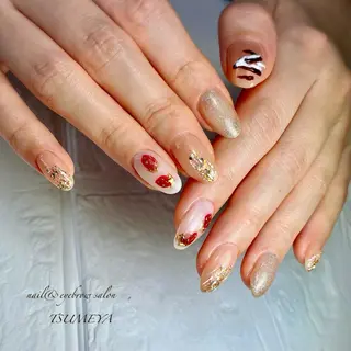ミディアム TSUMEYA KONのネイルデザイン