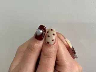 ネイル rina ニュアンス♡ワンホンのネイルデザイン