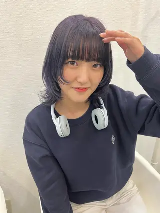 ミディアム カラー 🌼sunc HINAMI🌼のヘアスタイル